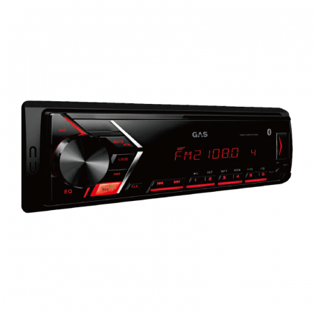 GAS GMA152BTR bilstereo med Bluetooth, FM-radio och 2 par lågnivå i gruppen Billjud / Bilstereo / Enkeldin hos BRL Electronics (900GMA152BTR)